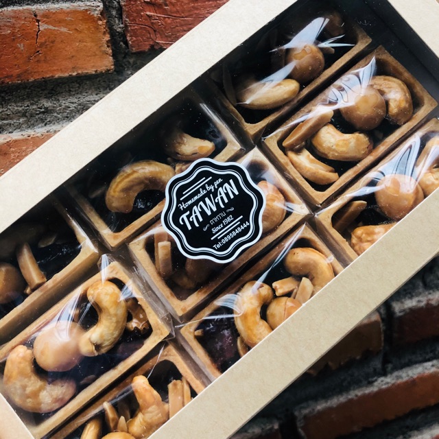 ทาร์ตถั่วคาราเมล Mixed nut tart