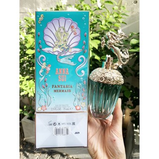 Anna Sui Fantasia Mermaid Eau De Toilette 75ml. (เคาน์เตอร์​ 3,600฿)