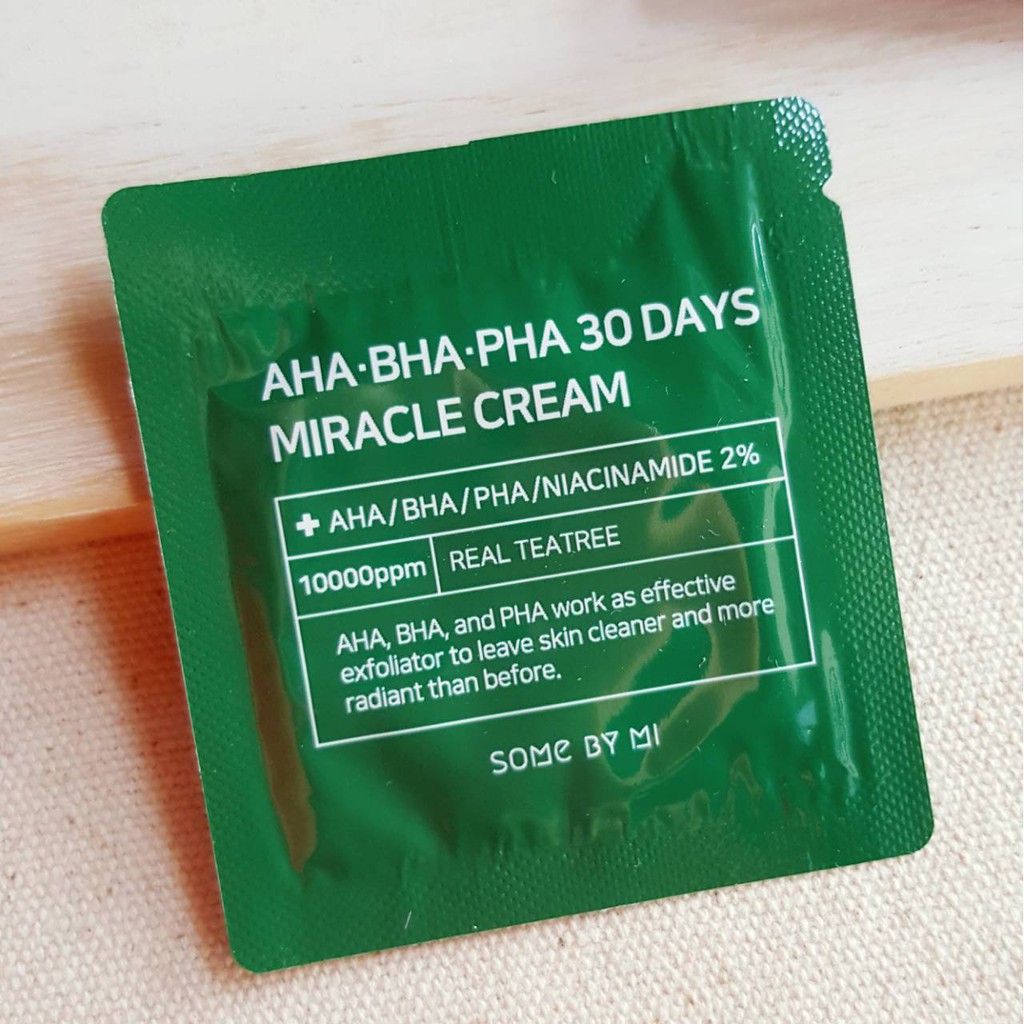 (Tester) SOME BY MI AHA-BHA-PHA 30 Days Miracle Cream 1 ml