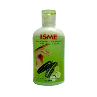 ISME อิสมี น้ำยาล้างเล็บ กลิ่น แตงกวา 70g. กลิ่นผลไม้ ผัก