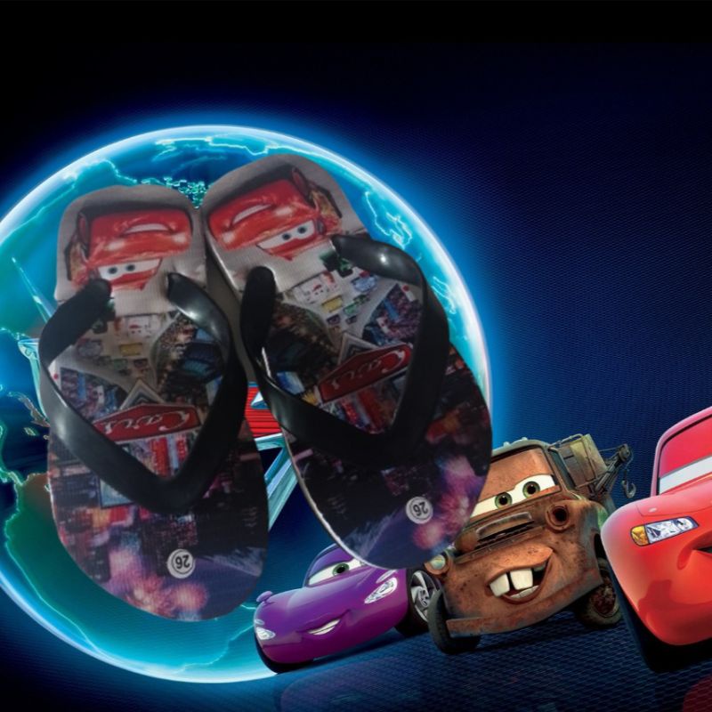 MCQUEEN รองเท้าแตะสําหรับเด็กผู้ชายแอนิเมชัน