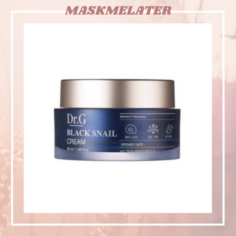 [NEW] Dr.G Black Snail Cream 50ml อ่านก่อนสั่งซื้อ