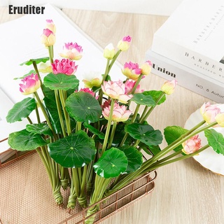 Eruditer ~ ดอกไม้ประดิษฐ์ ดอกลิลลี่ ดอกบัวจําลอง สําหรับบ้าน