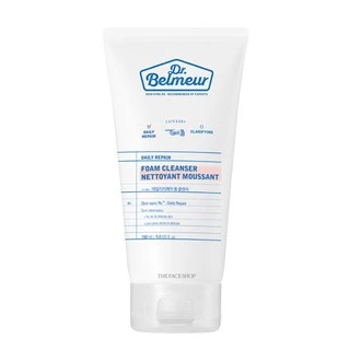 THE FACE SHOP DR.BELMEUR DAILY REPAIR FOAMING CLEANSER (เจลโฟม)