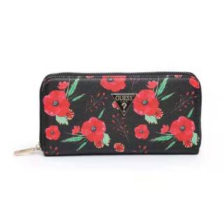 Guess กระเป๋าสตางค์ลายดอกไม้ / Guess Floral Wallet / Guess กระเป๋าสตางค์นําเข้า