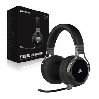 หูฟังเกมมิ่งไรสาย HEADSET (7.1) CORSAIR virtuoso rgb wireless (CARBON)(WHITE ) ประกัน 2Y ❤รบกวนสอบถามก่อนสั่งซื้อครับ❤