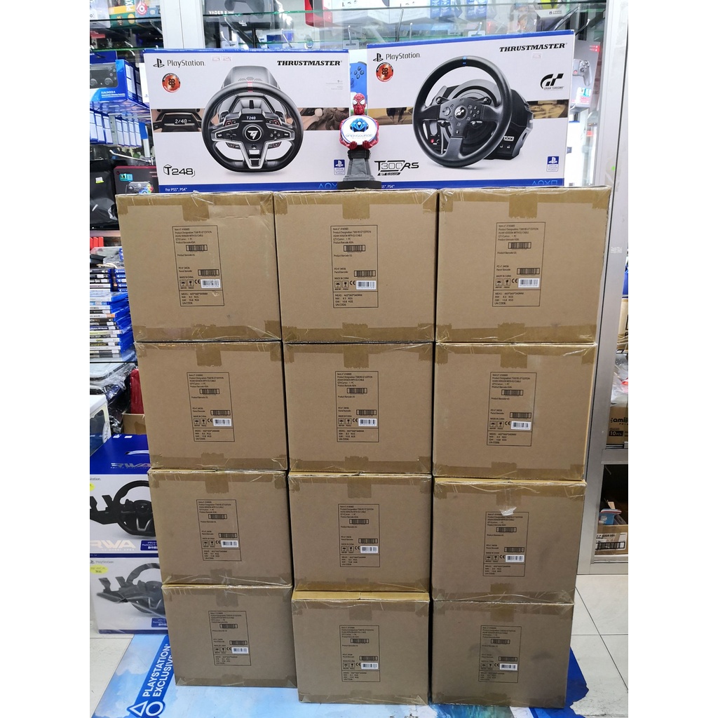 (พวงมาลัยแข่งรถ)Thrustmaster T300RS GT Edition หรือ LOGITECH G29 รองรับทั้ง PS5, PS4, PS3 & PC ราคา ถูกที่สุด ดีลบีเคเค แกลเลอรีภาพที่ 9