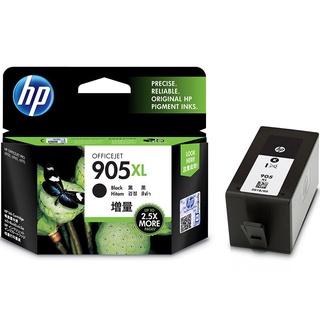 ตลับหมึก HP 905 ดั้งเดิม HP905XL909XL695069606970 เครื่องพิมพ์สีดำ