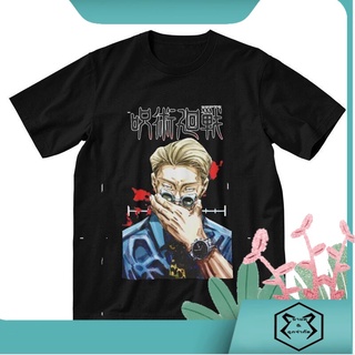 เสื้อยืดแขนสั้น คอกลม ผ้าฝ้าย 100% พิมพ์ลายมังงะ Jujutsu Kaisen Kento Nanami สไตล์สตรีท ของขวัญ สําหรับผู้ชาย