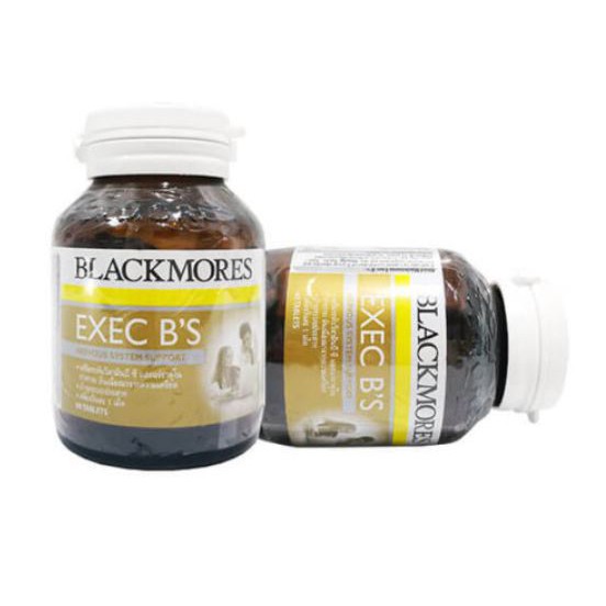 Blackmore Exec’B 60 Tablets บำรุงปลายประสาท เหน็บชา คลายเครียด บำรุง ...