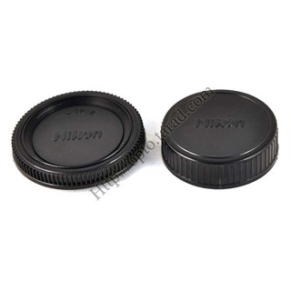 Body and Rear Lens Cap for Nikon ฝาปิดท้ายเลนส์และบอดี้