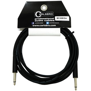 Carlsbro สายแจ็คกีตาร์ 3 เมตร รุ่น BC305-3M (3m Guitar Cable, สายแจ็คกีตาร์ 3m)