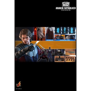 HOT TOYS TMS019 STAR WARS : THE CLONE WARS - ANAKIN SKYWALKER (SPECIAL BONUS)