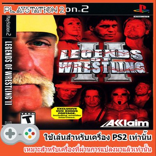 แผ่นเกมส์ PS2 - Legends of Wrestling II (USA)