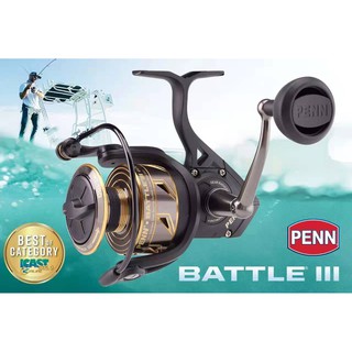 Original PENN BATTLE III 3000-8000 PENN ชุดรอกตกปลาโลหะ