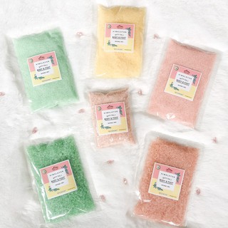 เกลือหิมาลายัน แช่ตัว แช่เท้า แบบสี ✅ มี อย. Himalayan Color Bath Salt Body &amp; Foot ขนาด 380 กรัม