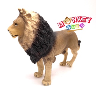 Monkey Toys - โมเดลสัตว์ พ่อสิงโต ขนาด 13.50 CM (จากหาดใหญ่)