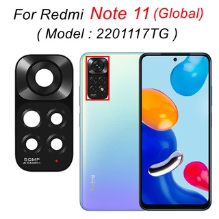 กระจกเลนส์กล้องด้านหลัง แบบเปลี่ยน สําหรับ Xiaomi Redmi Note 11 Pro 5G Redmi Note 11T 5G 11S