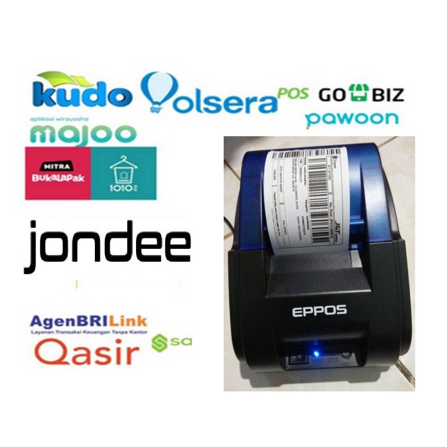 EPPOS PLUS เครื่องพิมพ์ความร้อน 58 มม. EP58M - USB BLUETOOTH [ใหญ่] Shopee Marketplace (สามารถ 2 HP)