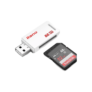 ส่งไวจากไทยLlano USB การ์ดรีดเดอร์ 2 In 1 สำหรับการ์ด TF / SD