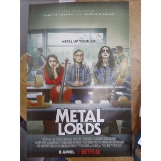 โปสเตอร์ซีรีย์ ติดผนัง Metal Lords