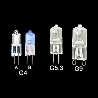 หลอดไฟฮาโลเจน G4 G5.3 G9 ความสว่างสูง 5 ชิ้น