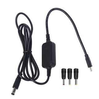 Quu 36 W Usb C Type C Pd To 12v 2 . 5 / 3 . 5 / 4 . 0 / 5 . 5 mm Conveter อะแดปเตอร์สายเคเบิ้ลเชื่อมต่อกล้องวงจรปิด