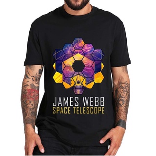 [S-5XL]เสื้อยืด แบบนิ่ม พิมพ์ลายกล้องโทรทรรศน์ James Webb Space Jwst 100 สําหรับผู้ชาย และผู้หญิง