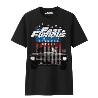 เสื้อยืดลำลองเสื้อเชิ้ต ลาย the Fast and the Furious Official สําหรับผู้ชาย และผู้หญิงS to4XL