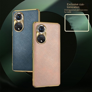 Yjd เคส Huawei Nova 9 Pro โลหะ ป้องกันเลนส์ หนัง เคสโทรศัพท์ กันกระแทก