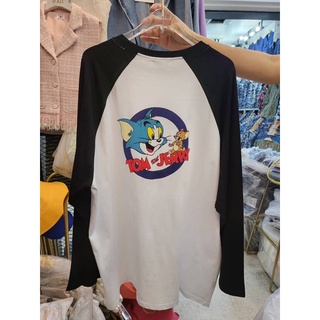 Tom&amp;Jerry Long Sleeve Tee