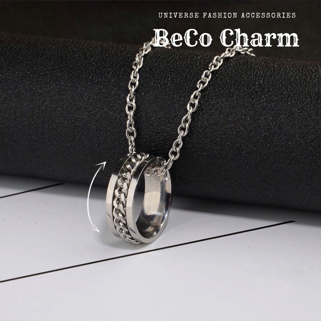 สร้อยคอ สร้อยข้อมือสําหรับผู้ชายและผู้หญิง Unisex สร้อยคอเงินไทเทเนียมที่สวยงามเครื่องประดับแฟชั่น -