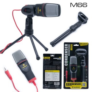 ไมโครโฟนอัดเสียง คอมพิวเตอร์ NUBWO CONDENSER MICROPHONE รุ่น M66