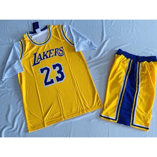 ชุดบาสมีแขน ทีมLakers เบอร์23