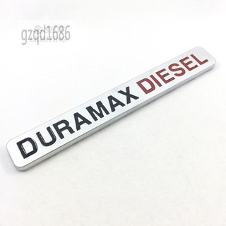 สติ๊กเกอร์โลหะ duramax Diesel สำหรับติดรถยนต์ 1 ชิ้น