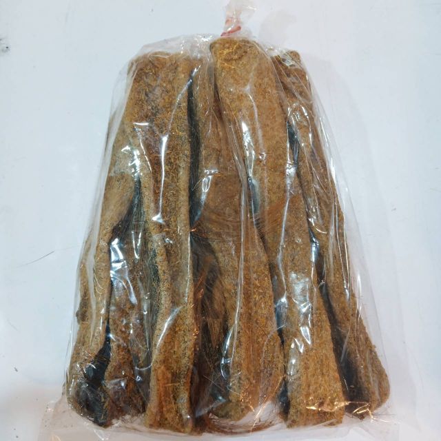 หนังควาย ทำเองไม่เค็ม ขนาด500กรัมราคา100บาท