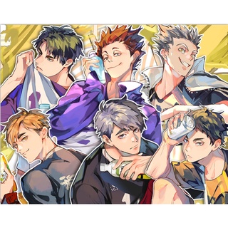 โปสการ์ดไฮคิวเซ็ทขวดน้ำ ver.2 haikyuu