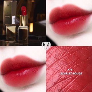 TOM FORD BEAUTY Lip Color #Scaret Rouge  ขนาดทดลองสุดคุ้ม 1 g