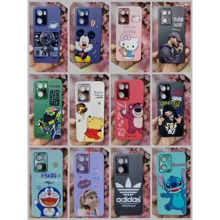 เคส💁📲กำมะหยี่ลายการ์ตูน​ซิลิโคนนิ่ม Oppo A57 4G.A57 5G.A77.A74 4G.A95.A53.