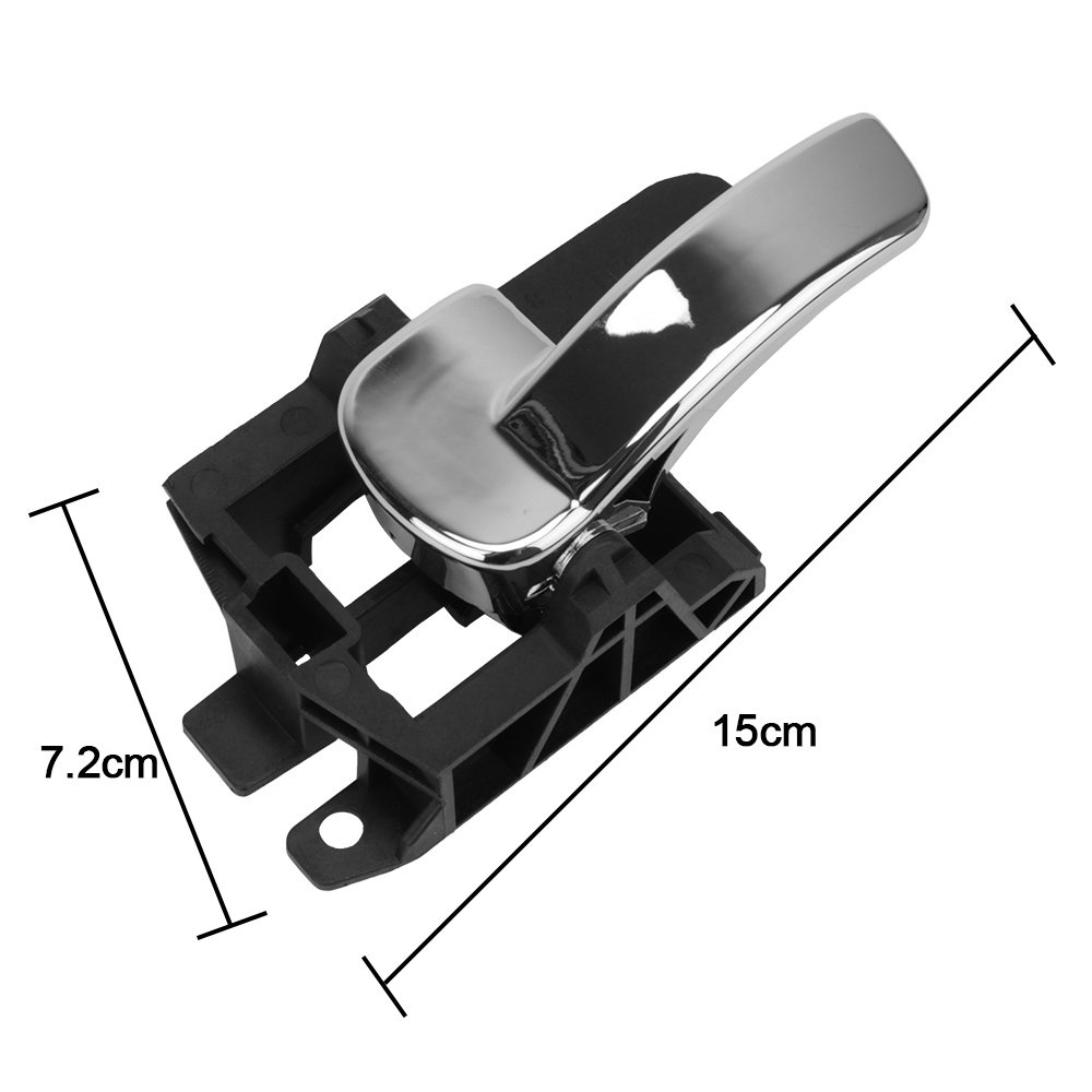 thumbnail image 2 of Interior Front Door Handle For Nissan Qashqai J10 2008-2015 – 80671JD00E Style, Left Or Right (1 Piece) 2 of 6