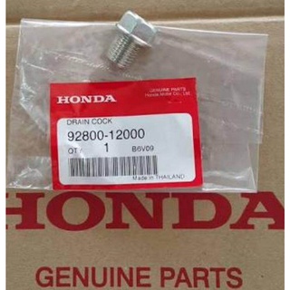 92800-12000 น๊อตถ่ายน้ำมันเครื่องHONDA WAVEทุกรุ่น แพค10,ตัวแถมแหวนรองแท้10ตัว