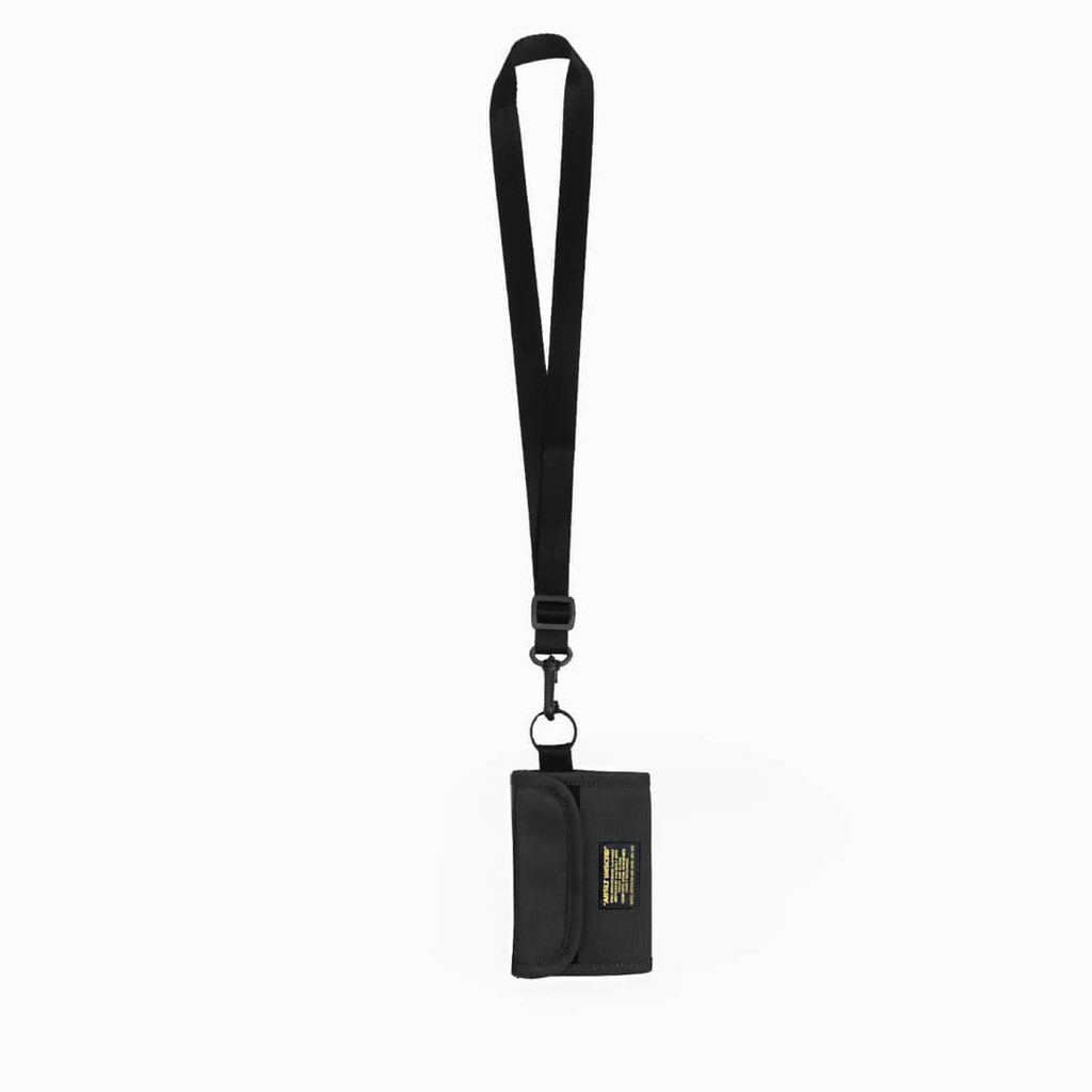 308 ABSSTUNSCRD - HANG WALLET GOLD LABEL - สีดํา