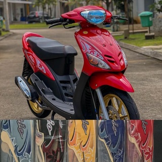 สติกเกอร์ mio ori 2004 mio smile 2005 yamaha mio lama 2003 เต็มตัว