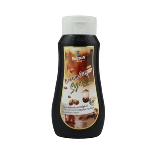 ไซรัปหญ้าหวานสูตร KETO กลิ่นบราวน์ชูก้า ตราสีสรร ขนาด 320 ml.