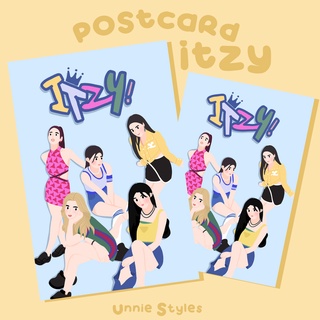 โปสการ์ด ITZY (GROSSY) 4*6 Inch