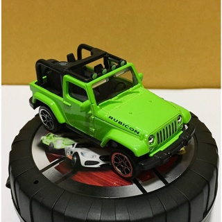 Majorette Jeep Wrangler Rubicon - Green Color /Wheels 5HC /scale 1/60 (3 inches) no Package