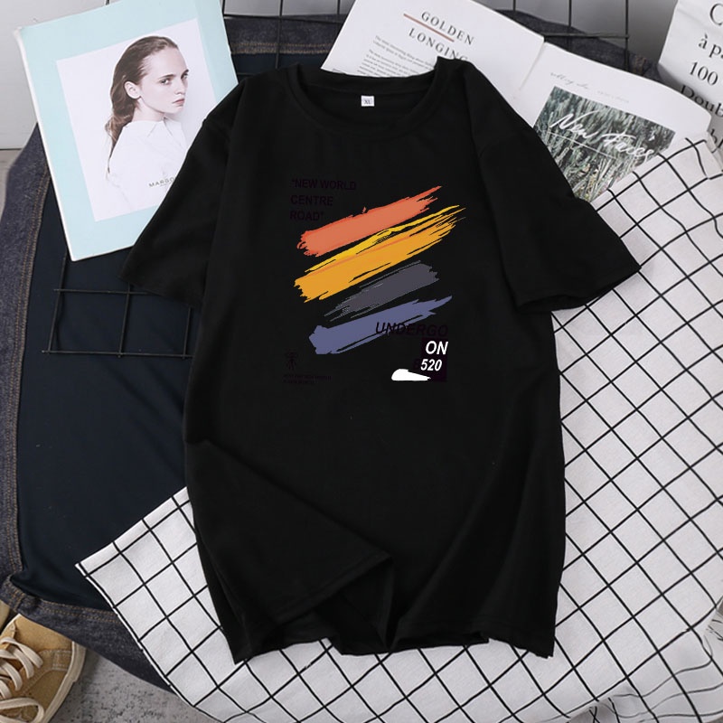 BK-398-SHORT เสื้อยืดผู้ใหญ่ เสื้อแขนสั้นผ้ายืด มีอก32-42 มี 10 สีให้เลือก