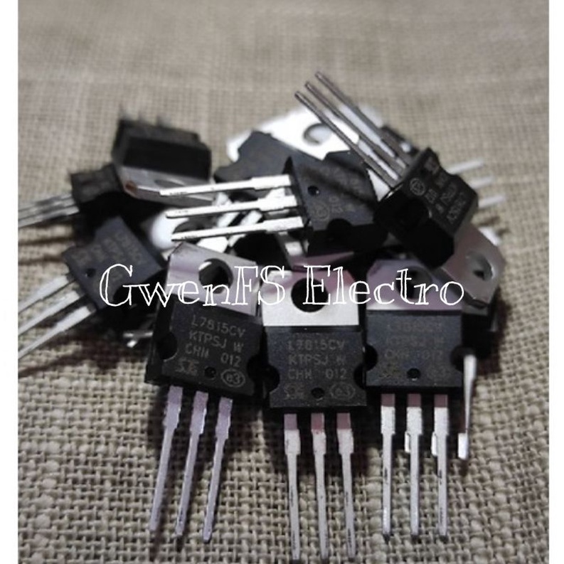 ตัวควบคุม IC 7815 L7815CV LM7815 ทรานซิสเตอร์ L7815CV ST ทรานซิสเตอร์ 7815