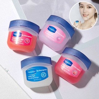 Vaseline Mild Moisten Lip Balm / ลิปสติกกลีเซอรีน ให้ความชุ่มชื้นยาวนาน / ลิปบาล์ม บํารุงสุขภาพปลอดภัย