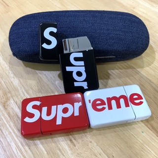 ไฟแช็ค ไฟฟู่ เปิดฝา Supreme พร้อมส่ง ราคาถูก